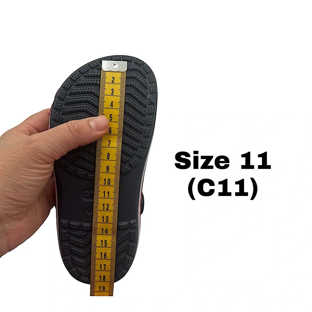 Crocs‎ Bayaband Little Boys Girls Slip-on Clog SZ 11-13 Navy Blue Water F…